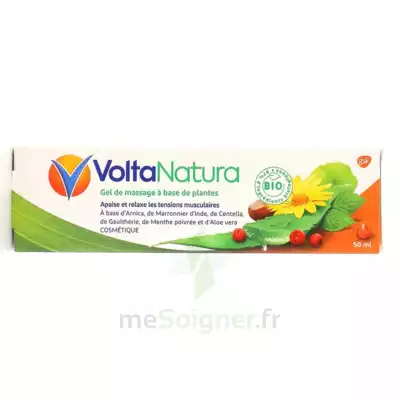 Voltanatura Gel De Massage Plantes Bio T/50ml à PERONNE