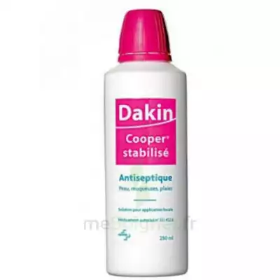 Dakin Cooper Stabilise S Appl Loc En Flacon Fl/250ml à PERONNE